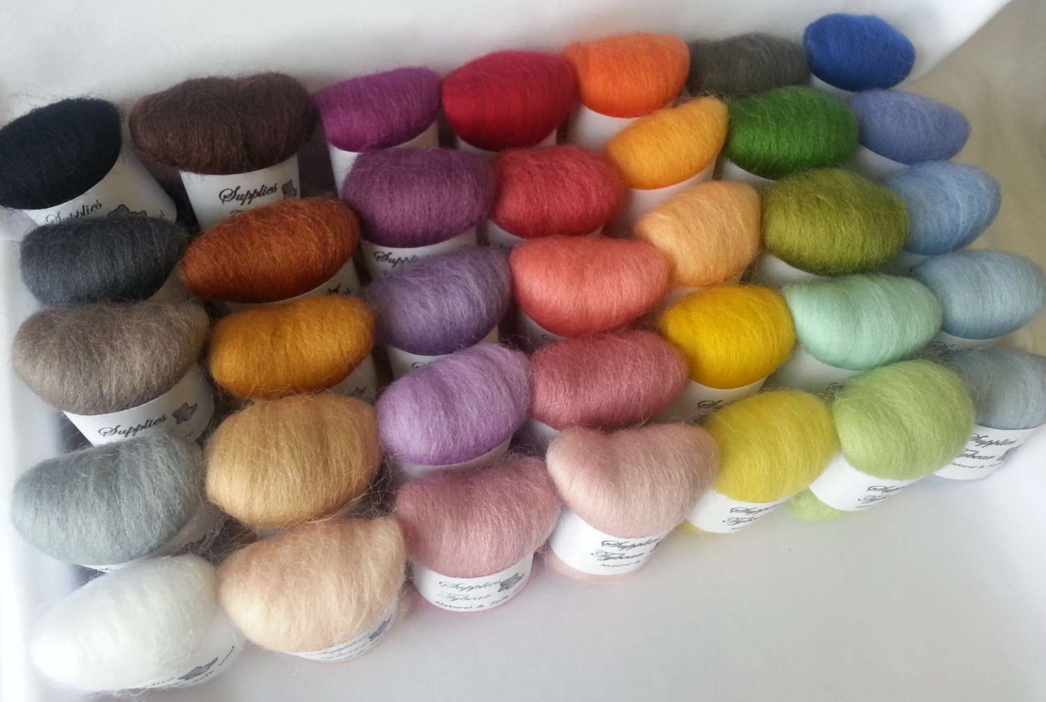 Wool Painting – Winter Landscape