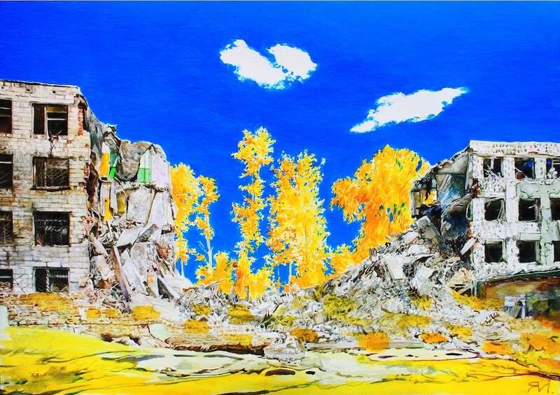 Don’t Close Your Eyes: Ukrainian Artists Respond to the War