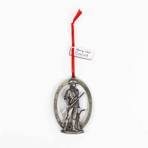 Minuteman Pewter Ornament